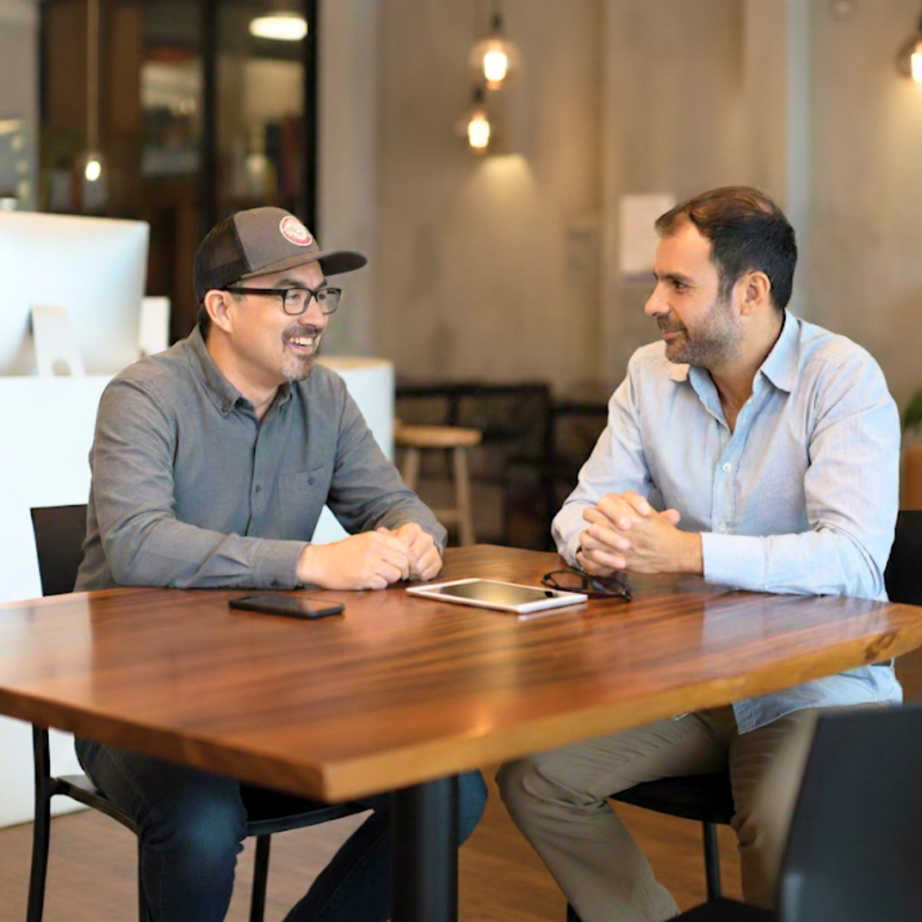 Andy in a one-on-one coaching session